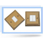 20 Amp D.P Switch Gold