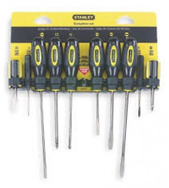 screwdriver set 10pc 0-60-100 stainley