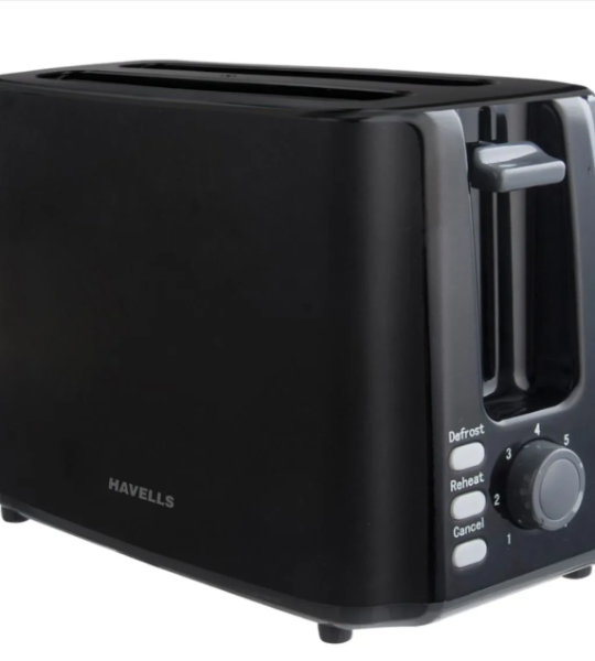 Havells Crisp Plus 2 Slice Pop-Up Toaster 750 W Black
