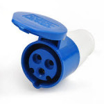 16 Amp 3 pin socket coupler